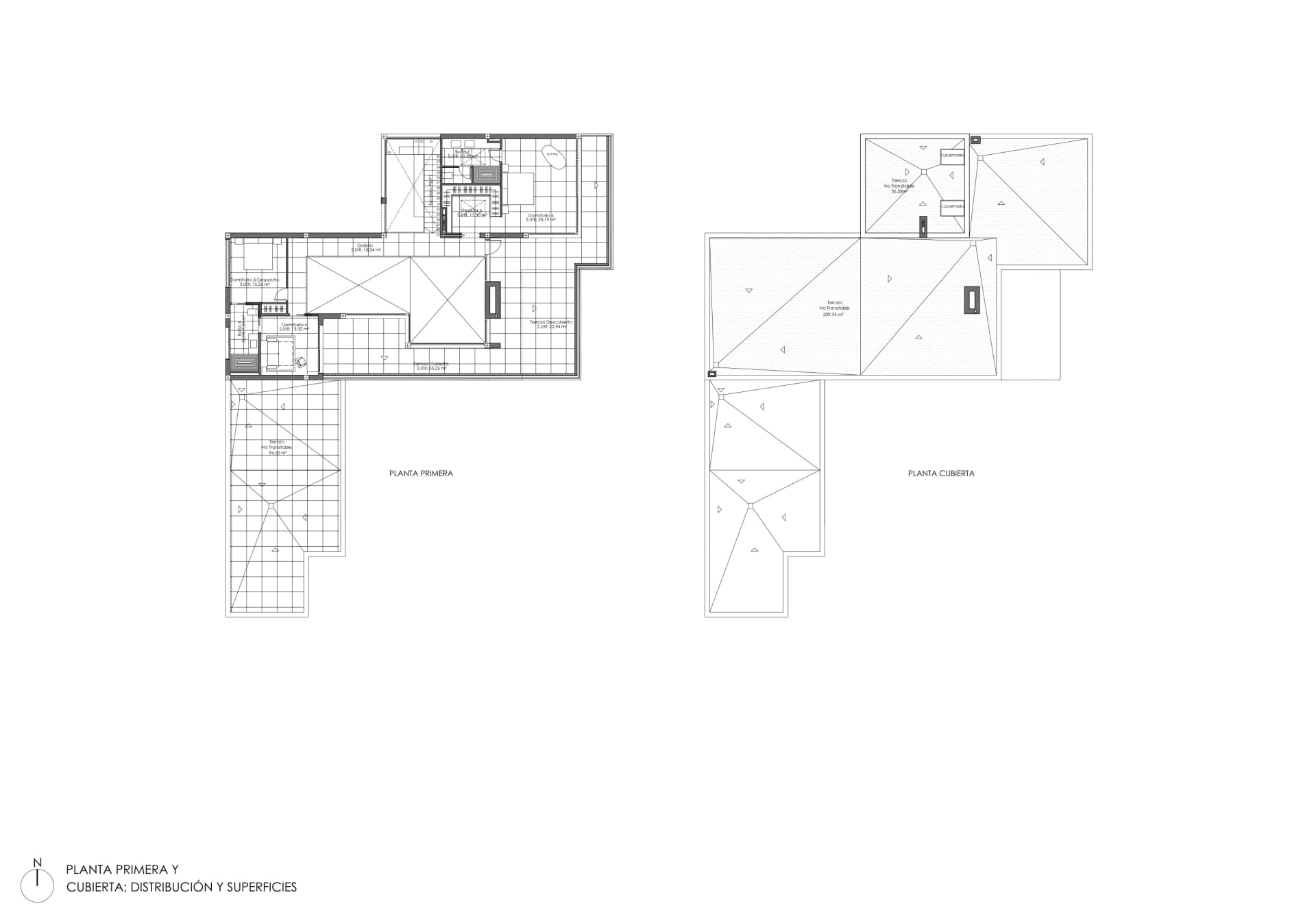 First Floor Roof
